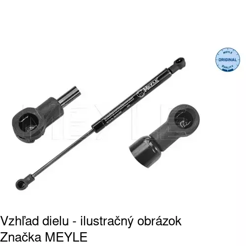 Plynová pružina 5031AB /POLCAR/ - obr. 1
