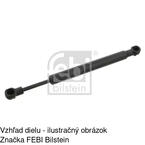 Plynová pružina 5031AB /POLCAR/ - obr. 3