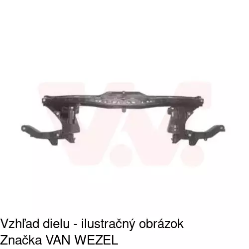 Predné čelo 504004 /POLCAR/ - obr. 1