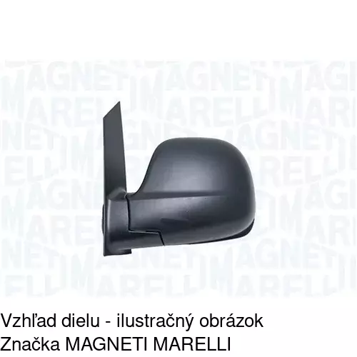 Vonkajšie zrkadlo 504051-M /POLCAR/ - obr. 2