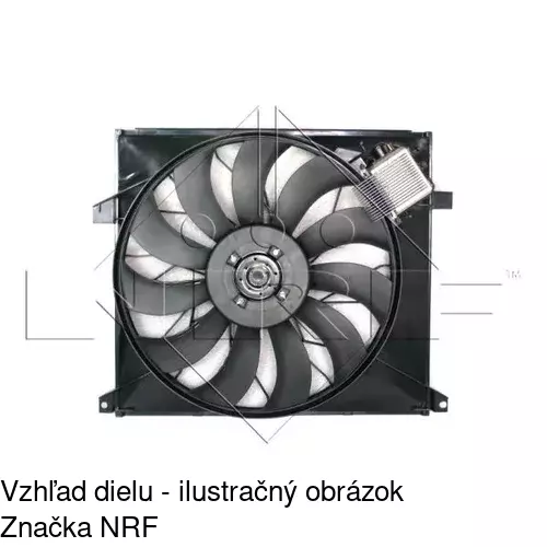 Ventilátory chladičov POLCAR 504423W1