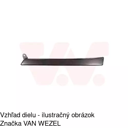 Lišta pod reflektorom 506306-2 /POLCAR/ - obr. 1