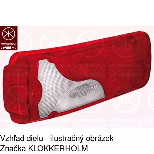 Tienidlo zadného svetla 5065883E /POLCAR/ - obr. 1