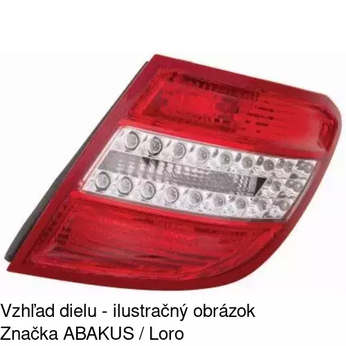 Zadné svetlo 5070885E /POLCAR/ - obr. 1