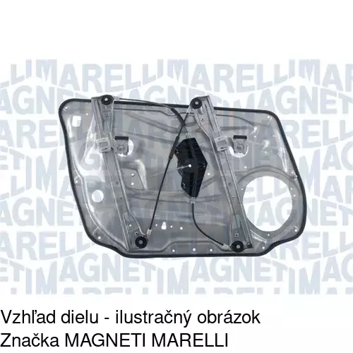 Mechanizmus sťahovania okna elektrický bez motora 5070PSG2 /POLCAR/ - obr. 1