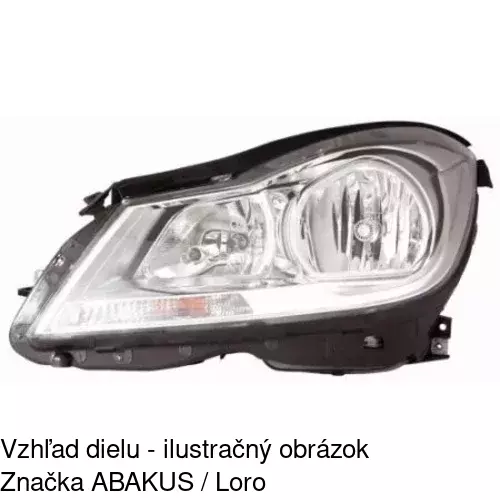 Hlavný reflektor 50D109-E /POLCAR/ - obr. 5