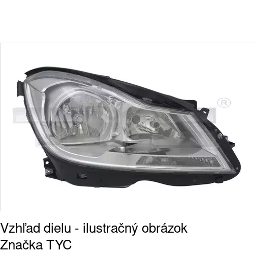 Hlavný reflektor POLCAR 50D109-U