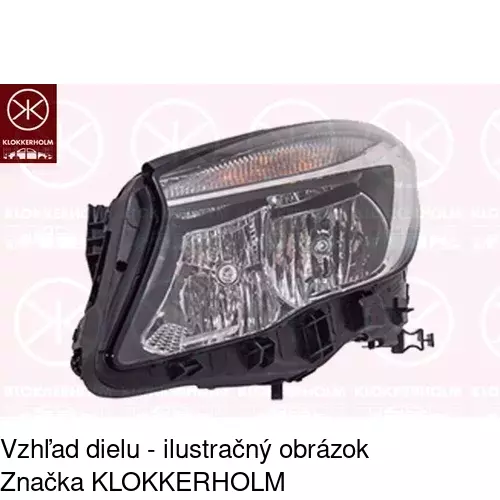 Hlavný reflektor 50L210-U /POLCAR/ - obr. 1