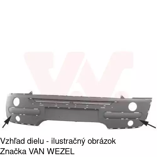 Predný nárazník 5101072J /POLCAR/ - obr. 1