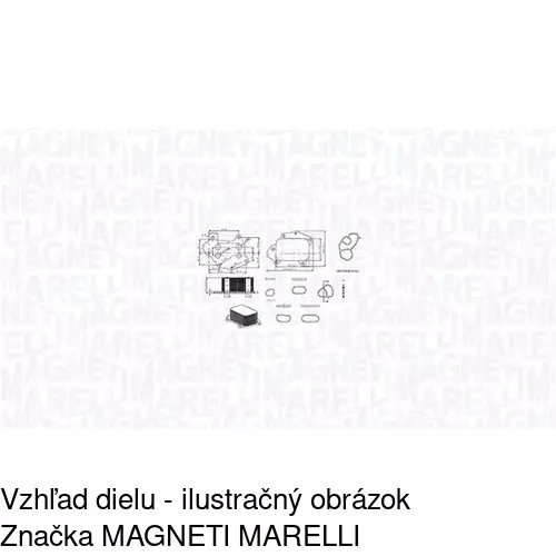 Chladiče oleja 5102L8-1 /POLCAR/ - obr. 2
