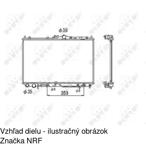 Chladiče vody POLCAR 5210082K