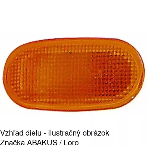 Bočná smerovka 5217195E /POLCAR/ - obr. 3