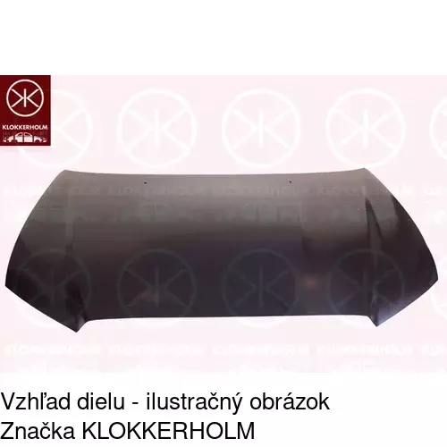 Kapota - poškodená POLCAR 525503UA
