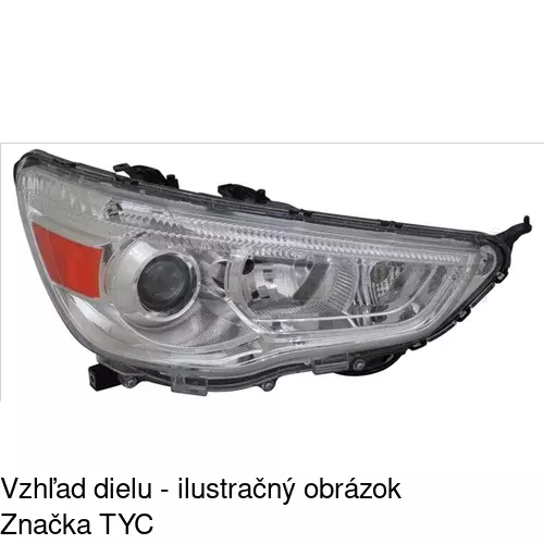 Hlavný reflektor POLCAR 525510-E