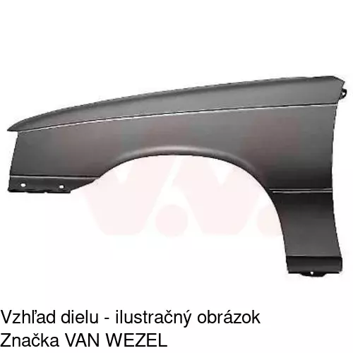 Predný blatník 550501 /POLCAR/ - obr. 1