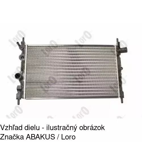 Chladiče vody 550508-2 /POLCAR/ - obr. 1