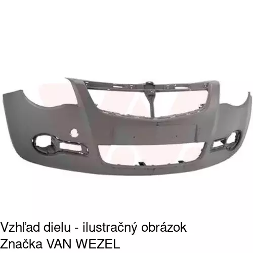 Predný nárazník 550607 /POLCAR/ - obr. 1