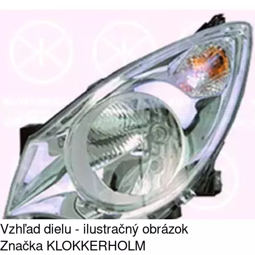 Hlavný reflektor POLCAR 550609-V