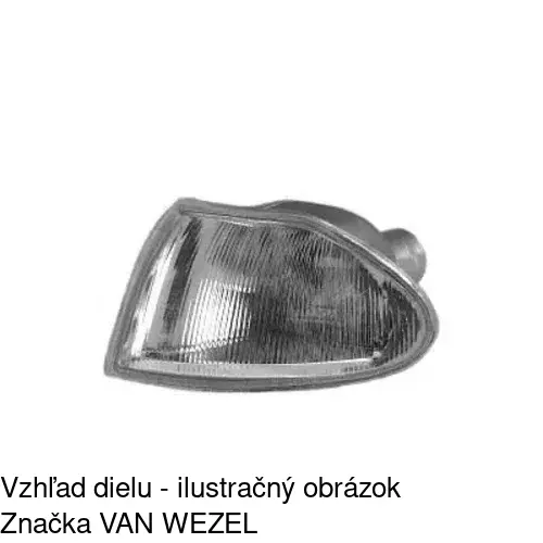 Predná smerovka 5507203E /POLCAR/ - obr. 5