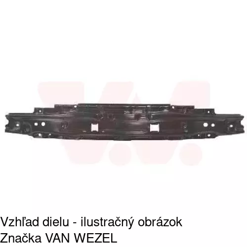 Výstuha nárazníka 550807-3 /POLCAR/ - obr. 1
