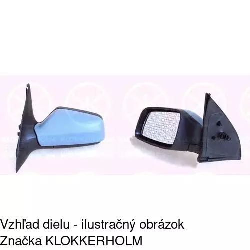 Vonkajšie zrkadlo 5508515E /POLCAR/ - obr. 2