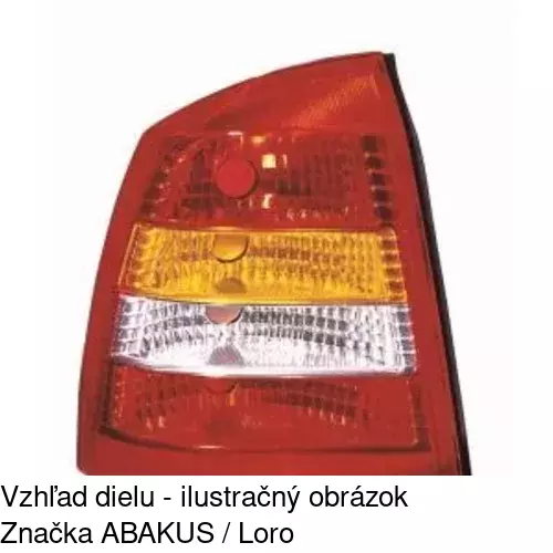 Zadné svetlo 5508873E /POLCAR/ - obr. 2