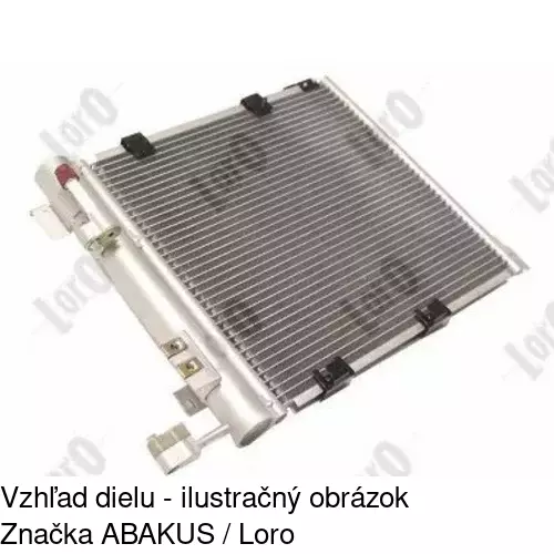 Chladiče klimatizácie 5508K8C2S /POLCAR/ - obr. 3