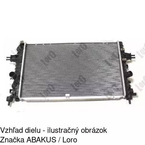 Chladiče vody 551008-1 /POLCAR/ - obr. 3