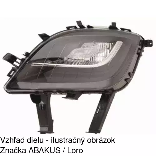 Predná smerovka 5511190E /POLCAR/ - obr. 3