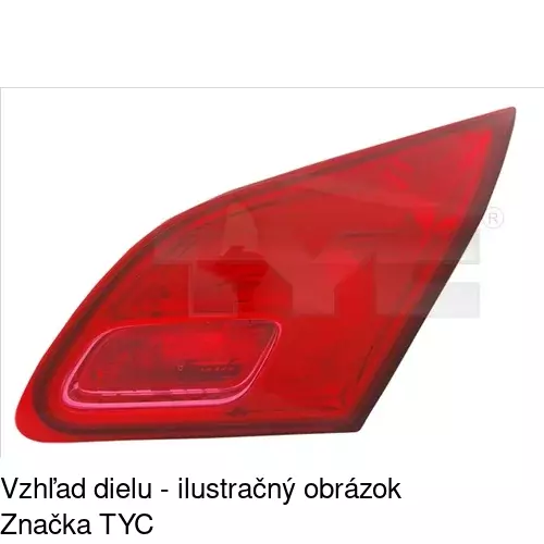 Zadné svetlo 5511882U /POLCAR/ - obr. 1