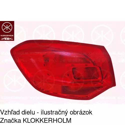 Zadné svetlo 5511886T /POLCAR/ - obr. 1