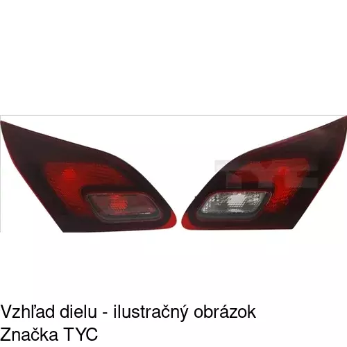 Zadné svetlo 5511889E /POLCAR/ - obr. 1