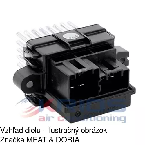 Ovládače klimatizácie 5511KST-1 /POLCAR/ - obr. 1