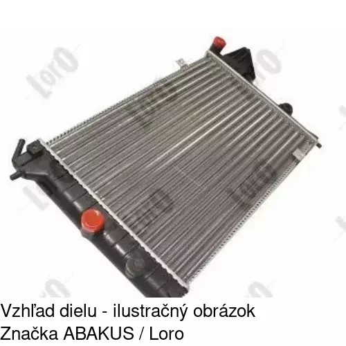 Chladiče vody 551408A2 /POLCAR/ - obr. 3