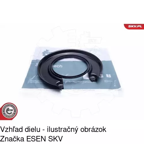 Brzdovy štít 5514OT50 /POLCAR/ - obr. 1