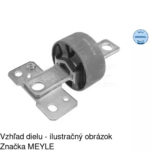 Rám vonkajšieho zrkadla 551657PM /POLCAR/ - obr. 2
