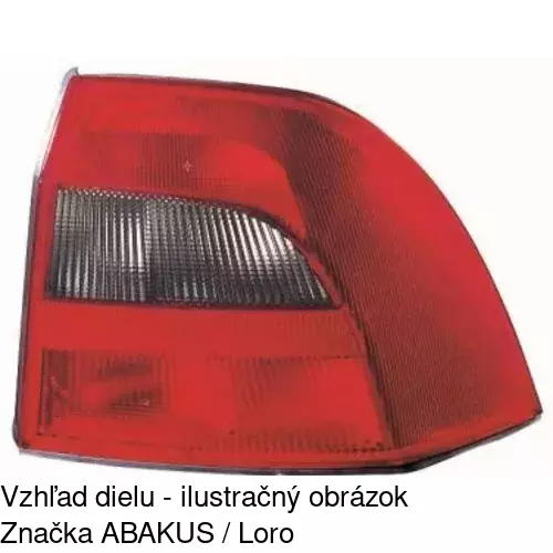 Zadné svetlo 5517871E /POLCAR/ - obr. 1