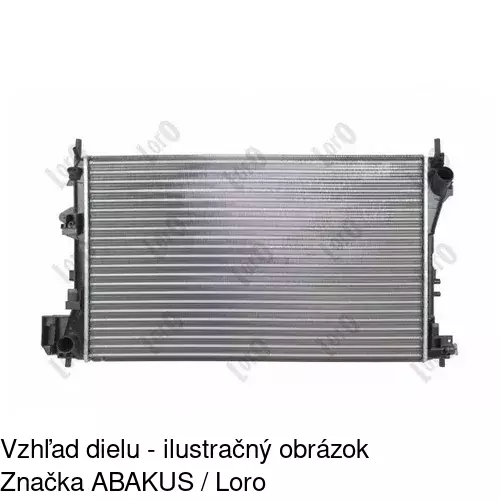 Chladiče vody 551808-4 /POLCAR/ - obr. 5