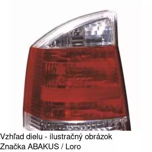 Zadné svetlo 5518882S /POLCAR/ - obr. 1