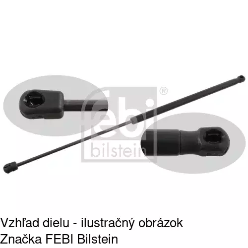 Plynová pružina 5518AS /POLCAR/ - obr. 1