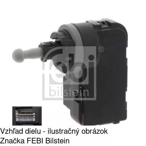 Motorček reflektora 551909-9 /POLCAR/ - obr. 4