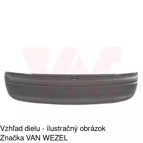 Zadný nárazník 555596-1 /POLCAR/ - obr. 1
