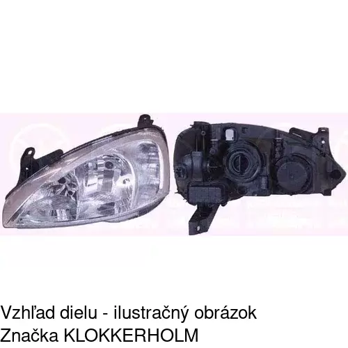 Hlavný reflektor 5556102E /POLCAR/ - obr. 1
