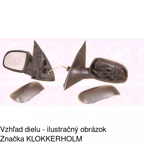 Vonkajšie zrkadlo 5556511M /POLCAR/ - obr. 4