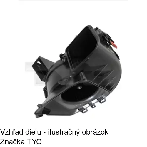 Ventilátory kúrenia 5556NU2X /POLCAR/
