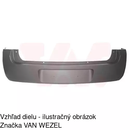 Zadný nárazník 555996 /POLCAR/ - obr. 1