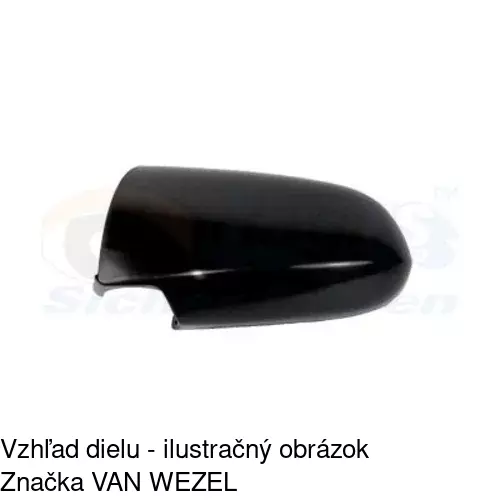 Rám vonkajšieho zrkadla 556055P1 /POLCAR/ - obr. 2