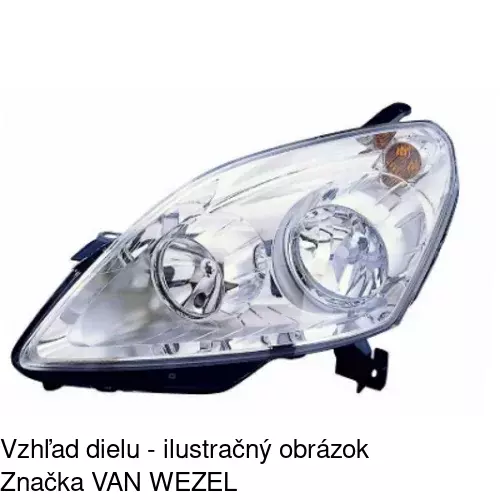 Hlavný reflektor 556309-E /POLCAR/ - obr. 5