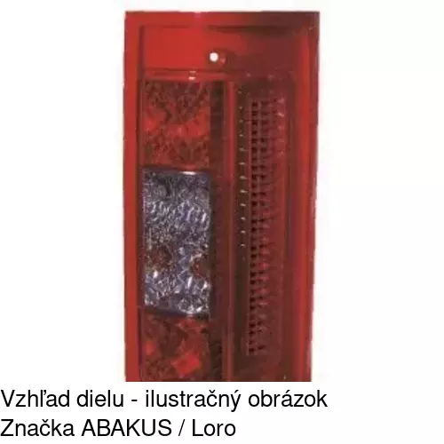 Zadné svetlo 5704870E /POLCAR/ - obr. 4