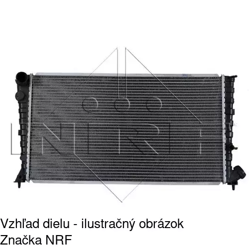 Chladiče vody POLCAR 5708082X